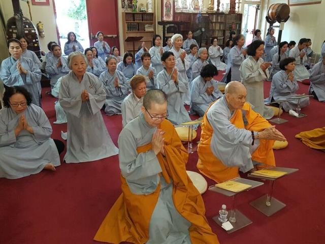 Pháp hỷ sung mãn tại trường hạ chùa Quang Minh - PL. 2562