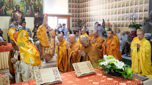 Lễ Khai Kinh Bạch Phật Cung Tiến Giác Linh HT Thích Thiện Siêu