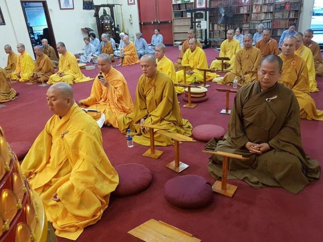 Pháp hỷ sung mãn tại trường hạ chùa Quang Minh - PL. 2562