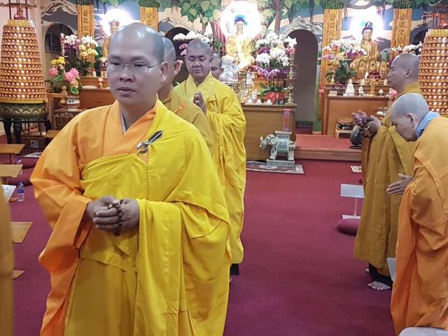 Pháp hỷ sung mãn tại trường hạ chùa Quang Minh - PL. 2562