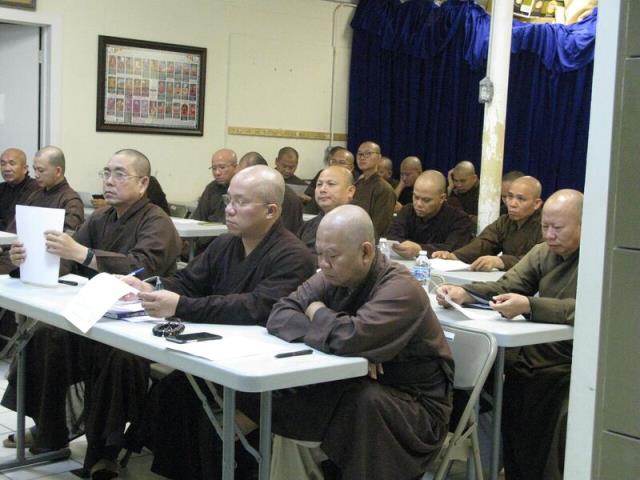 Pháp hỷ sung mãn tại trường hạ chùa Quang Minh - PL. 2562