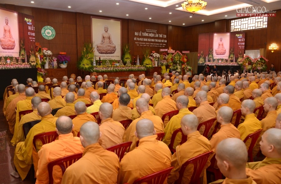 TP. HCM: Trang nghiêm Đại lễ tưởng niệm Đức Phật hoàng Trần Nhân Tông