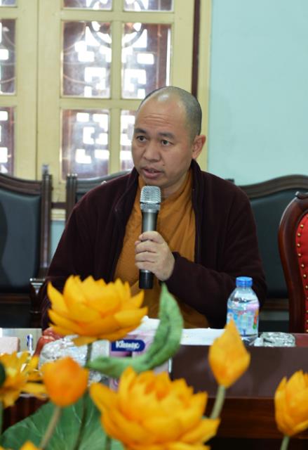 Giáo hội Phật giáo Việt Nam làm việc với Ban Trị sự GHPGVN tỉnh Quảng Ninh