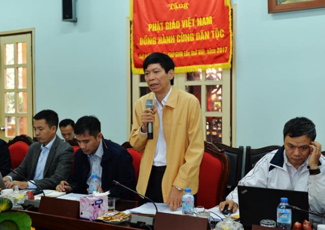 Giáo hội Phật giáo Việt Nam làm việc với Ban Trị sự GHPGVN tỉnh Quảng Ninh