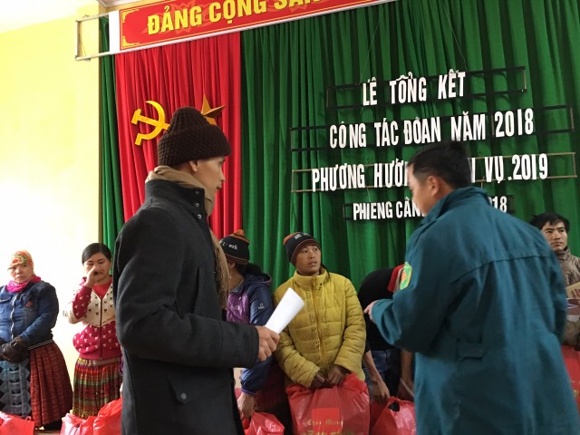 Thái Bình: Thanh niên Phật tử từ thiện ngày đầu năm