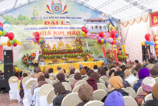 Thái Bình: Khánh thành chùa Kim Mâu sau 8 năm xây dựng