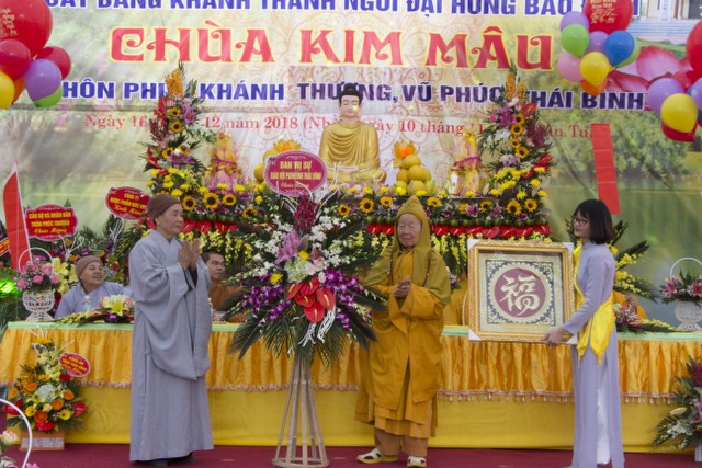 Thái Bình: Khánh thành chùa Kim Mâu sau 8 năm xây dựng