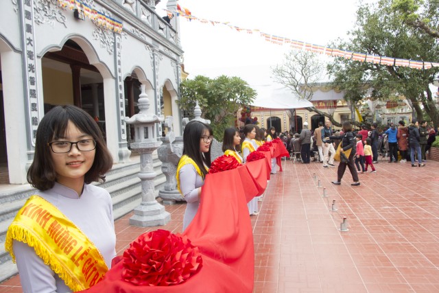 Thái Bình: Khánh thành chùa Kim Mâu sau 8 năm xây dựng