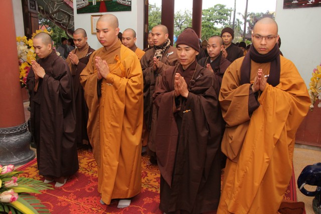 Thái Bình: 54 giới tử được thọ giới tại Đại giới đàn Thánh Long