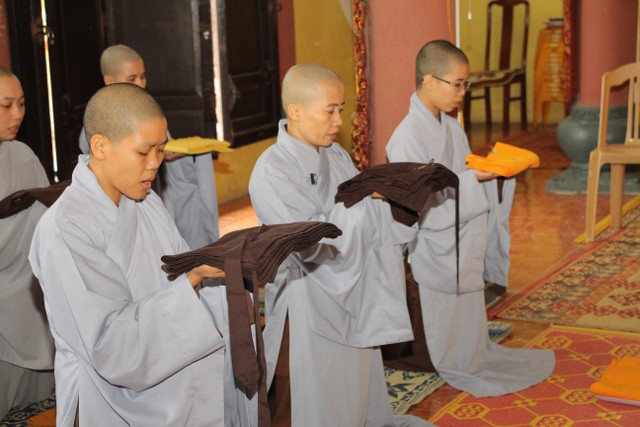 Thái Bình: 54 giới tử được thọ giới tại Đại giới đàn Thánh Long