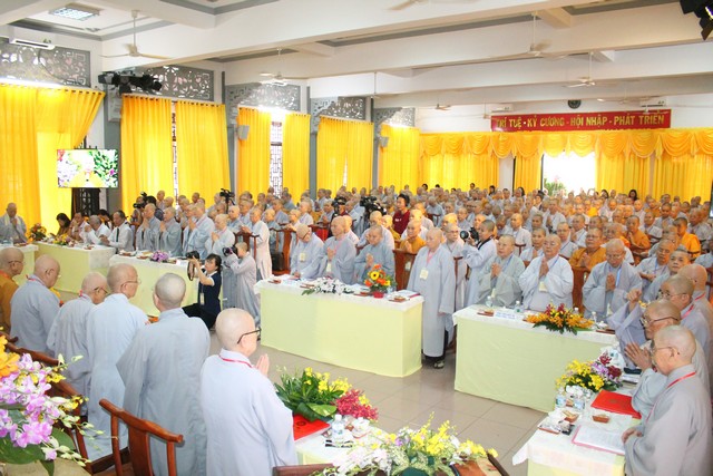 TP.Hồ Chí Minh:Lễ tổng kết công tác Phật sự 2018  Công bố quyết định nhân sự Phân ban Ni giới TƯ - NK VIII