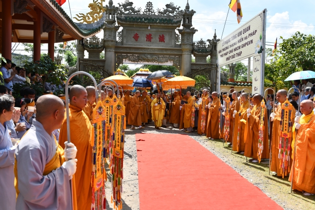 TP.HCM: Lễ Truy niệm, Phụng tống Kim quan HT. Thích Hiển Pháp trở về quê hương