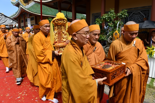 TP.HCM: Lễ Truy niệm, Phụng tống Kim quan HT. Thích Hiển Pháp trở về quê hương