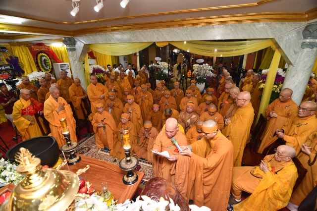 TP.HCM: Lễ Truy niệm, Phụng tống Kim quan HT. Thích Hiển Pháp trở về quê hương
