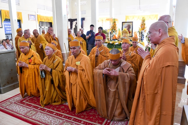 TP.HCM: Lễ Truy niệm, Phụng tống Kim quan HT. Thích Hiển Pháp trở về quê hương