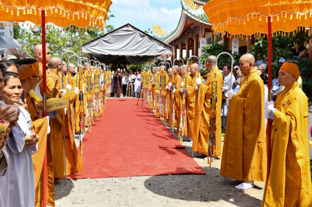 TP.HCM: Lễ Truy niệm, Phụng tống Kim quan HT. Thích Hiển Pháp trở về quê hương