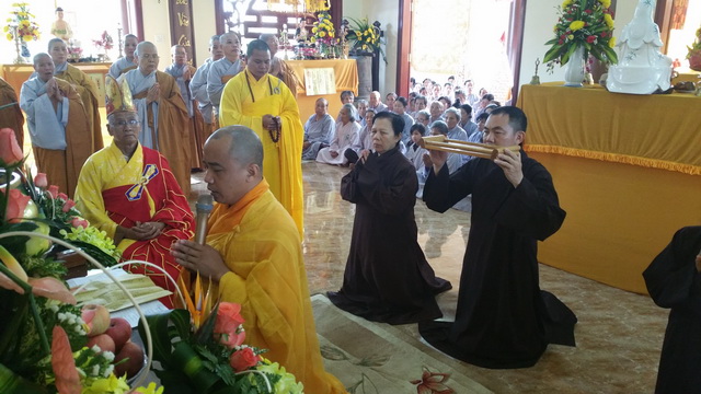 Trai đàn tạ ân Tam bảo tại chùa Phước Lễ