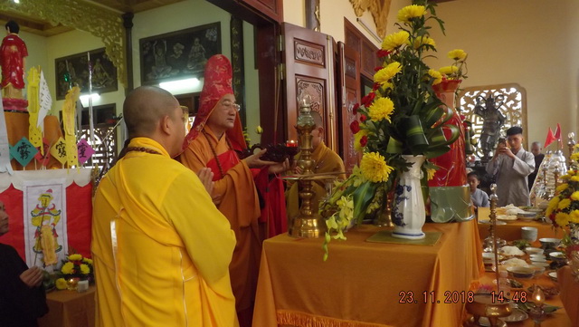 Trai đàn tạ ân Tam bảo tại chùa Phước Lễ