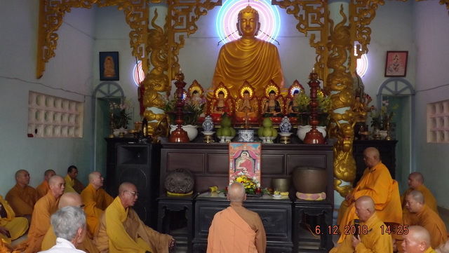 Lễ tang cố Đại đức Thích Thiện Ứng