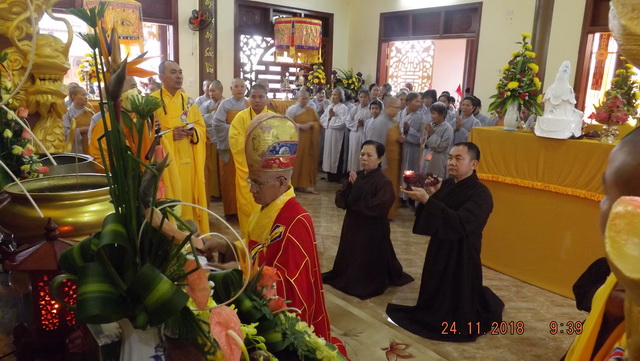 Trai đàn tạ ân Tam bảo tại chùa Phước Lễ