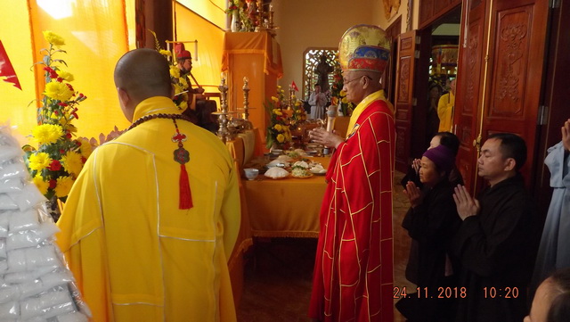 Trai đàn tạ ân Tam bảo tại chùa Phước Lễ