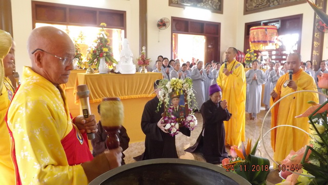 Trai đàn tạ ân Tam bảo tại chùa Phước Lễ