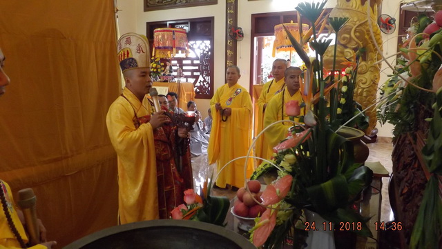 Trai đàn tạ ân Tam bảo tại chùa Phước Lễ