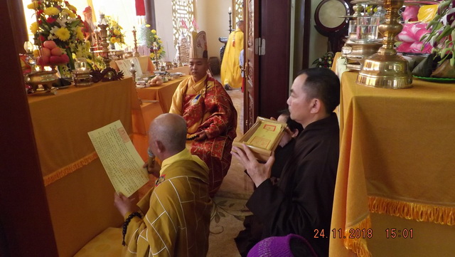 Trai đàn tạ ân Tam bảo tại chùa Phước Lễ