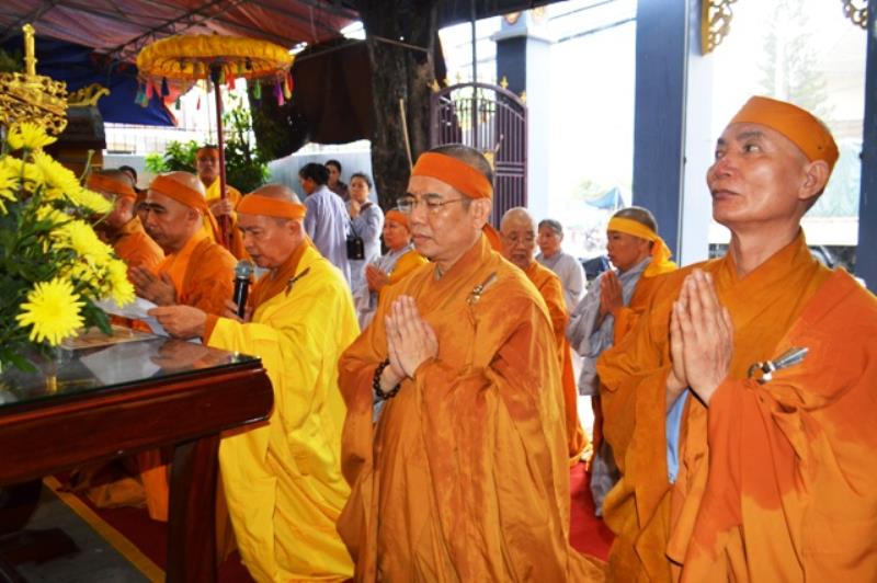 Khánh Hòa: Lễ Tưởng niệm  tuần Tiểu tường  Trưởng lão HT. Thích Trí Tâm