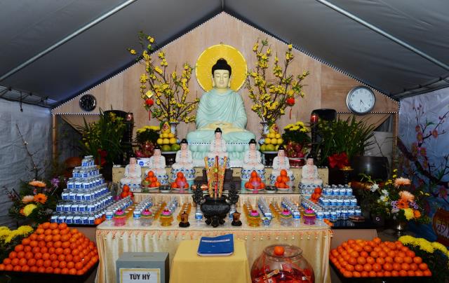 Tết Kỷ Hợi: Tu viện Huyền Không, San Jose