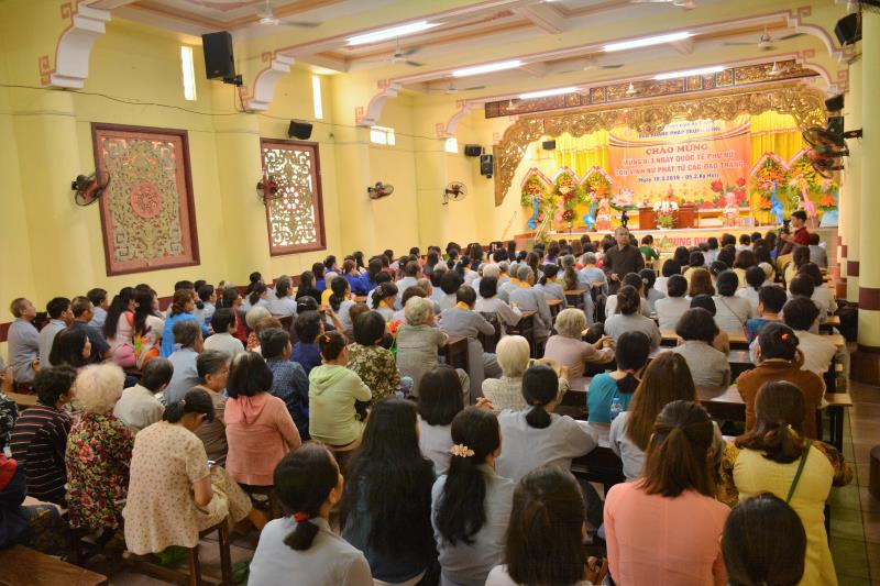 Tp. Hồ Chí Minh: Ban Hoằng Pháp Trung Ương Tổ Chức Lễ Kỷ Niệm Ngày Quốc Tế Phụ Nữ 8/3 Và Tôn Vinh Nữ Phật Tử Tiêu Biểu