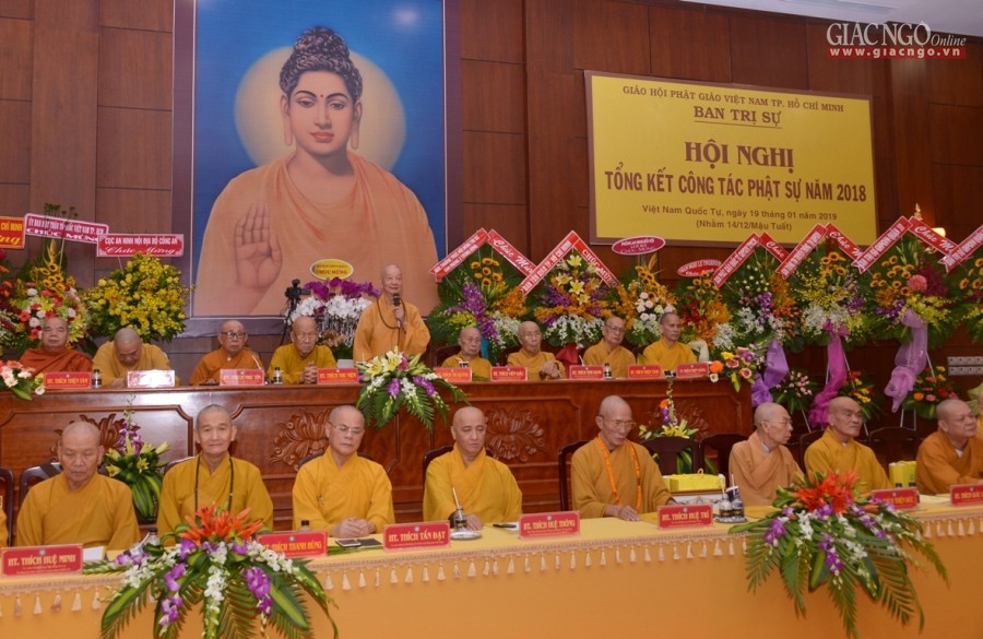 Phật giáo TP. HCM tổng kết Phật sự năm 2018