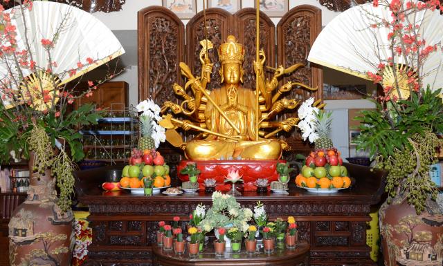 Tết Kỷ Hợi: Viếng Chùa Đức Viên, San Jose