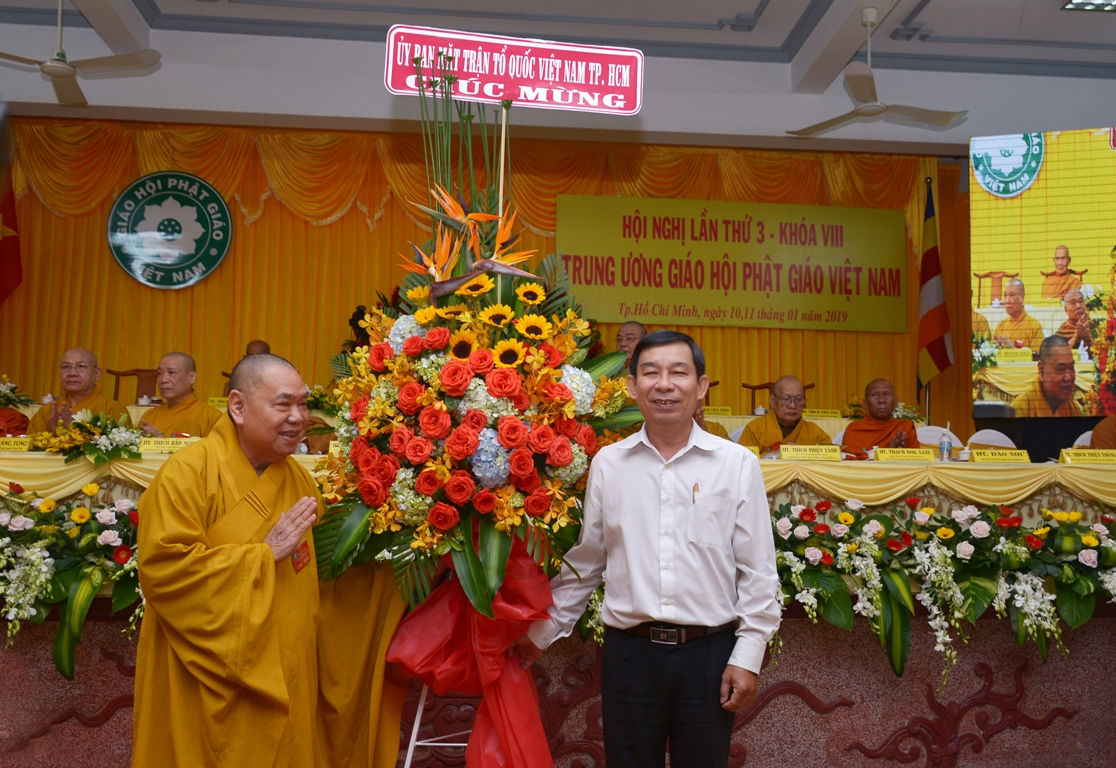 Khai mạc Hội nghị kỳ 3 - Khóa VIII Trung ương GHPGVN