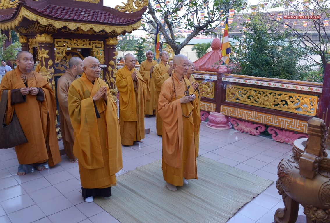 HT. Thích Trí Quảng lễ Tổ, lễ tháp HT. Thích Trí Tịnh