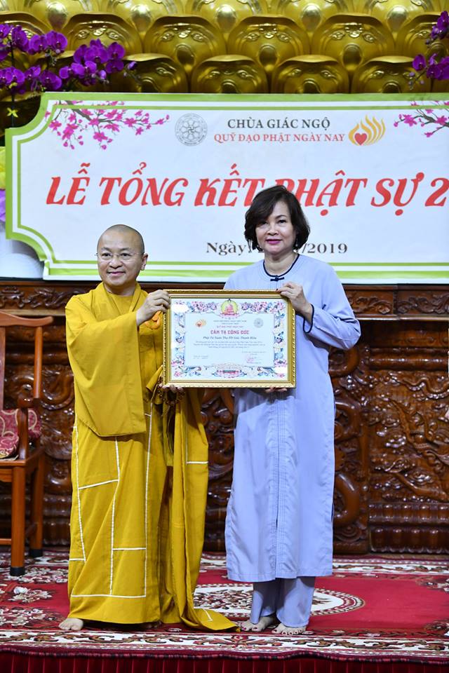 TỔNG KẾT PHẬT SỰ NĂM 2018  CHÙA GIÁC NGỘ VÀ TỔNG KẾT CHẶNG ĐƯỜNG 05 NĂM HOẠT ĐỘNG CỦA QUỸ ĐẠO PHẬT NGÀY NAY