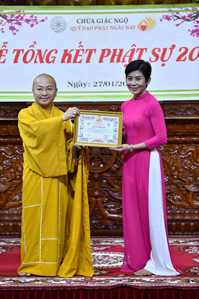 TỔNG KẾT PHẬT SỰ NĂM 2018  CHÙA GIÁC NGỘ VÀ TỔNG KẾT CHẶNG ĐƯỜNG 05 NĂM HOẠT ĐỘNG CỦA QUỸ ĐẠO PHẬT NGÀY NAY