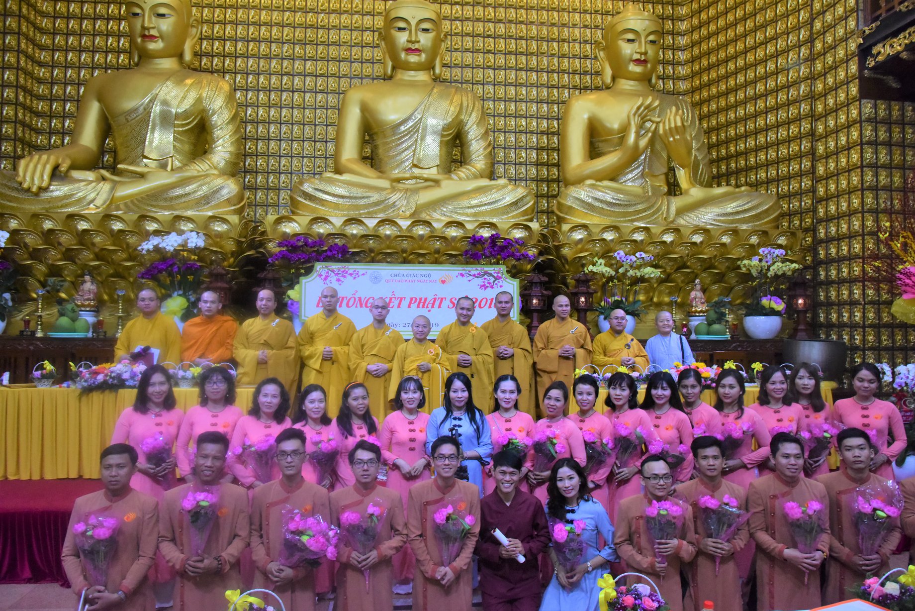 TỔNG KẾT PHẬT SỰ NĂM 2018  CHÙA GIÁC NGỘ VÀ TỔNG KẾT CHẶNG ĐƯỜNG 05 NĂM HOẠT ĐỘNG CỦA QUỸ ĐẠO PHẬT NGÀY NAY