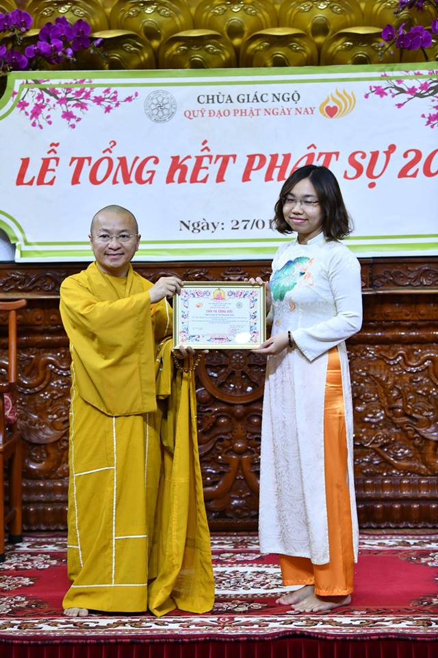 TỔNG KẾT PHẬT SỰ NĂM 2018  CHÙA GIÁC NGỘ VÀ TỔNG KẾT CHẶNG ĐƯỜNG 05 NĂM HOẠT ĐỘNG CỦA QUỸ ĐẠO PHẬT NGÀY NAY