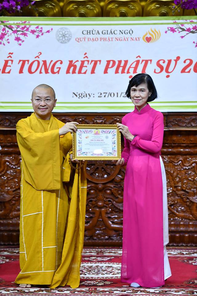 TỔNG KẾT PHẬT SỰ NĂM 2018  CHÙA GIÁC NGỘ VÀ TỔNG KẾT CHẶNG ĐƯỜNG 05 NĂM HOẠT ĐỘNG CỦA QUỸ ĐẠO PHẬT NGÀY NAY