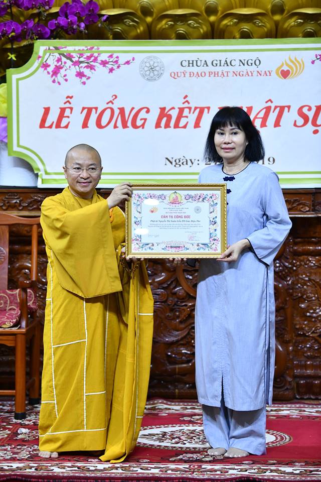 TỔNG KẾT PHẬT SỰ NĂM 2018  CHÙA GIÁC NGỘ VÀ TỔNG KẾT CHẶNG ĐƯỜNG 05 NĂM HOẠT ĐỘNG CỦA QUỸ ĐẠO PHẬT NGÀY NAY