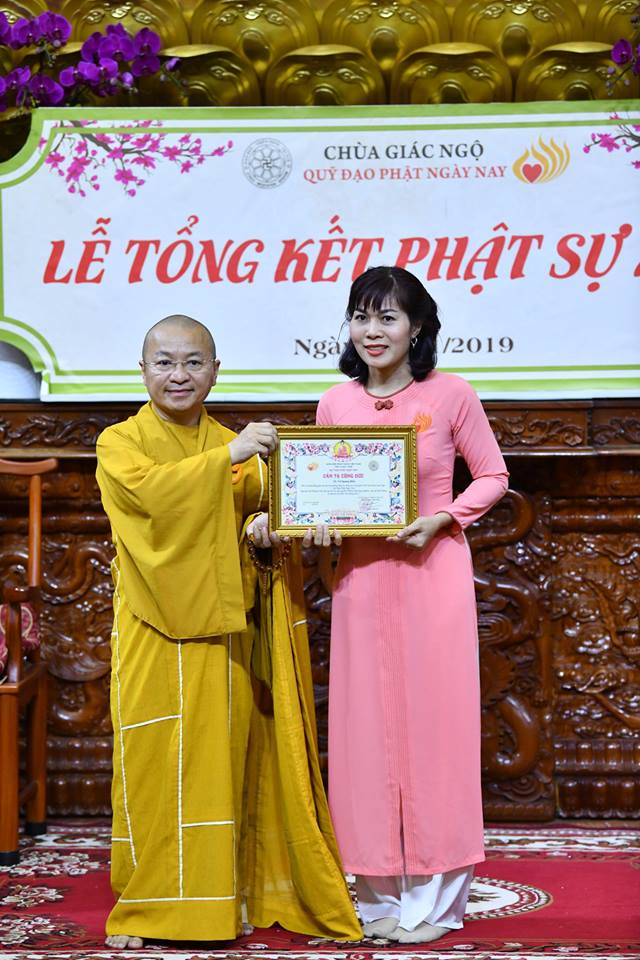 TỔNG KẾT PHẬT SỰ NĂM 2018  CHÙA GIÁC NGỘ VÀ TỔNG KẾT CHẶNG ĐƯỜNG 05 NĂM HOẠT ĐỘNG CỦA QUỸ ĐẠO PHẬT NGÀY NAY