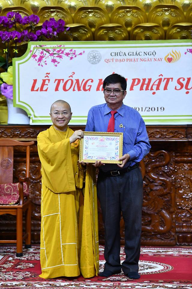 TỔNG KẾT PHẬT SỰ NĂM 2018  CHÙA GIÁC NGỘ VÀ TỔNG KẾT CHẶNG ĐƯỜNG 05 NĂM HOẠT ĐỘNG CỦA QUỸ ĐẠO PHẬT NGÀY NAY