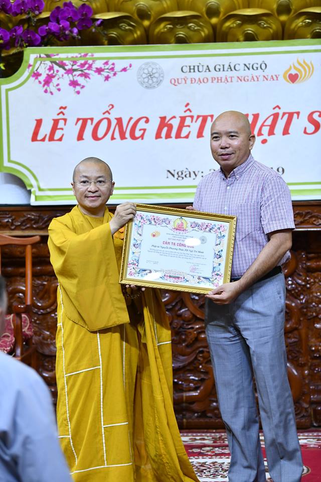 TỔNG KẾT PHẬT SỰ NĂM 2018  CHÙA GIÁC NGỘ VÀ TỔNG KẾT CHẶNG ĐƯỜNG 05 NĂM HOẠT ĐỘNG CỦA QUỸ ĐẠO PHẬT NGÀY NAY