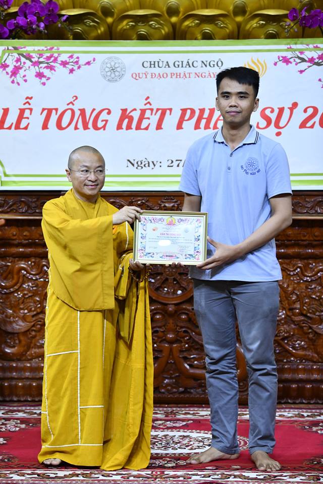 TỔNG KẾT PHẬT SỰ NĂM 2018  CHÙA GIÁC NGỘ VÀ TỔNG KẾT CHẶNG ĐƯỜNG 05 NĂM HOẠT ĐỘNG CỦA QUỸ ĐẠO PHẬT NGÀY NAY