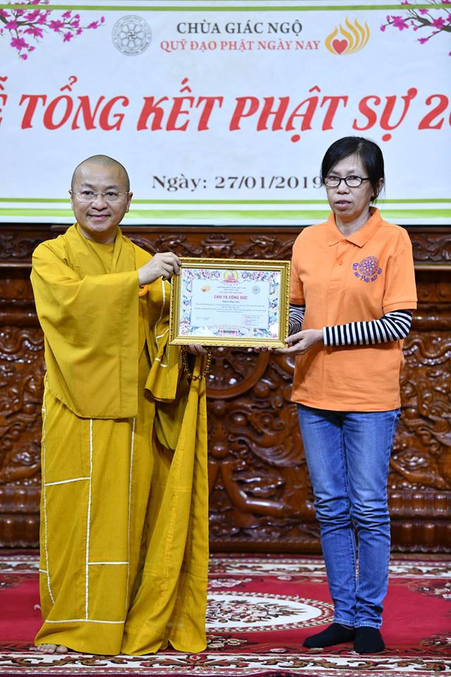 TỔNG KẾT PHẬT SỰ NĂM 2018  CHÙA GIÁC NGỘ VÀ TỔNG KẾT CHẶNG ĐƯỜNG 05 NĂM HOẠT ĐỘNG CỦA QUỸ ĐẠO PHẬT NGÀY NAY