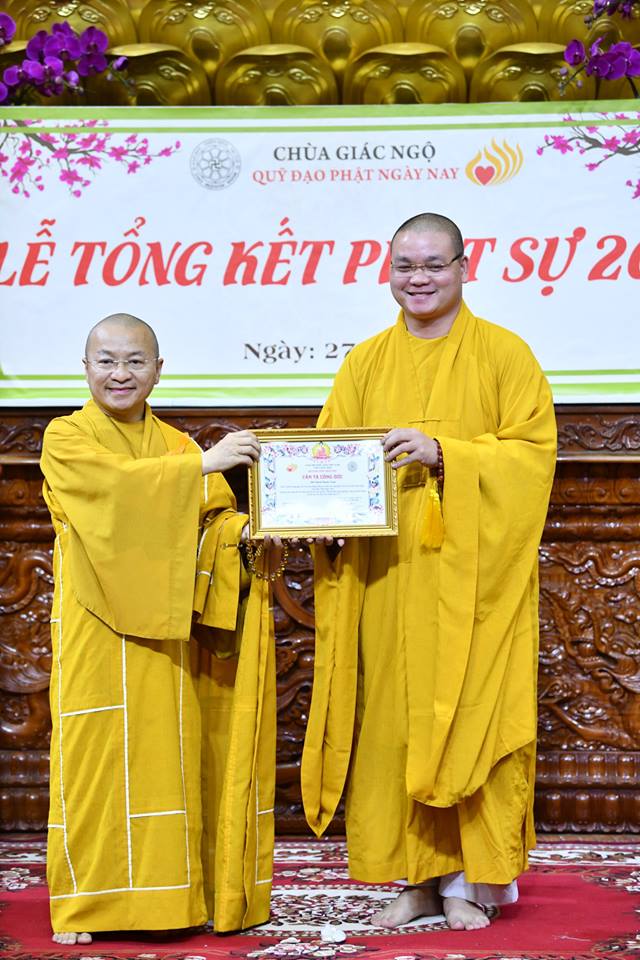 TỔNG KẾT PHẬT SỰ NĂM 2018  CHÙA GIÁC NGỘ VÀ TỔNG KẾT CHẶNG ĐƯỜNG 05 NĂM HOẠT ĐỘNG CỦA QUỸ ĐẠO PHẬT NGÀY NAY