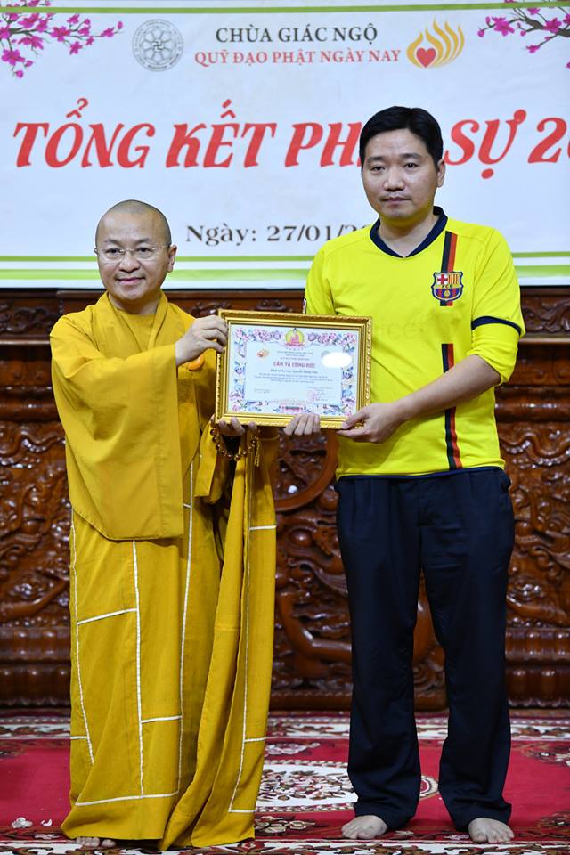 TỔNG KẾT PHẬT SỰ NĂM 2018  CHÙA GIÁC NGỘ VÀ TỔNG KẾT CHẶNG ĐƯỜNG 05 NĂM HOẠT ĐỘNG CỦA QUỸ ĐẠO PHẬT NGÀY NAY