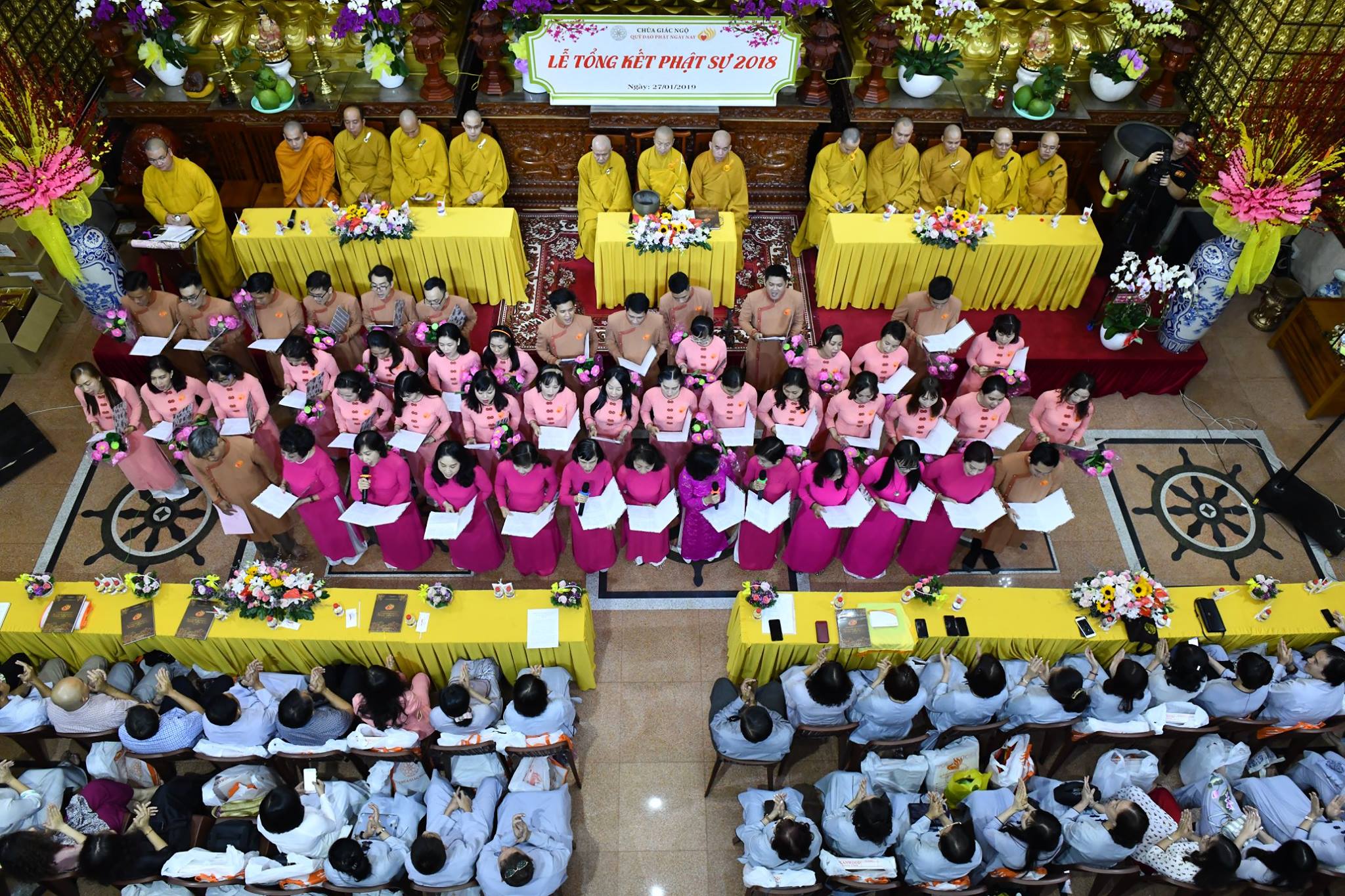 TỔNG KẾT PHẬT SỰ NĂM 2018  CHÙA GIÁC NGỘ VÀ TỔNG KẾT CHẶNG ĐƯỜNG 05 NĂM HOẠT ĐỘNG CỦA QUỸ ĐẠO PHẬT NGÀY NAY