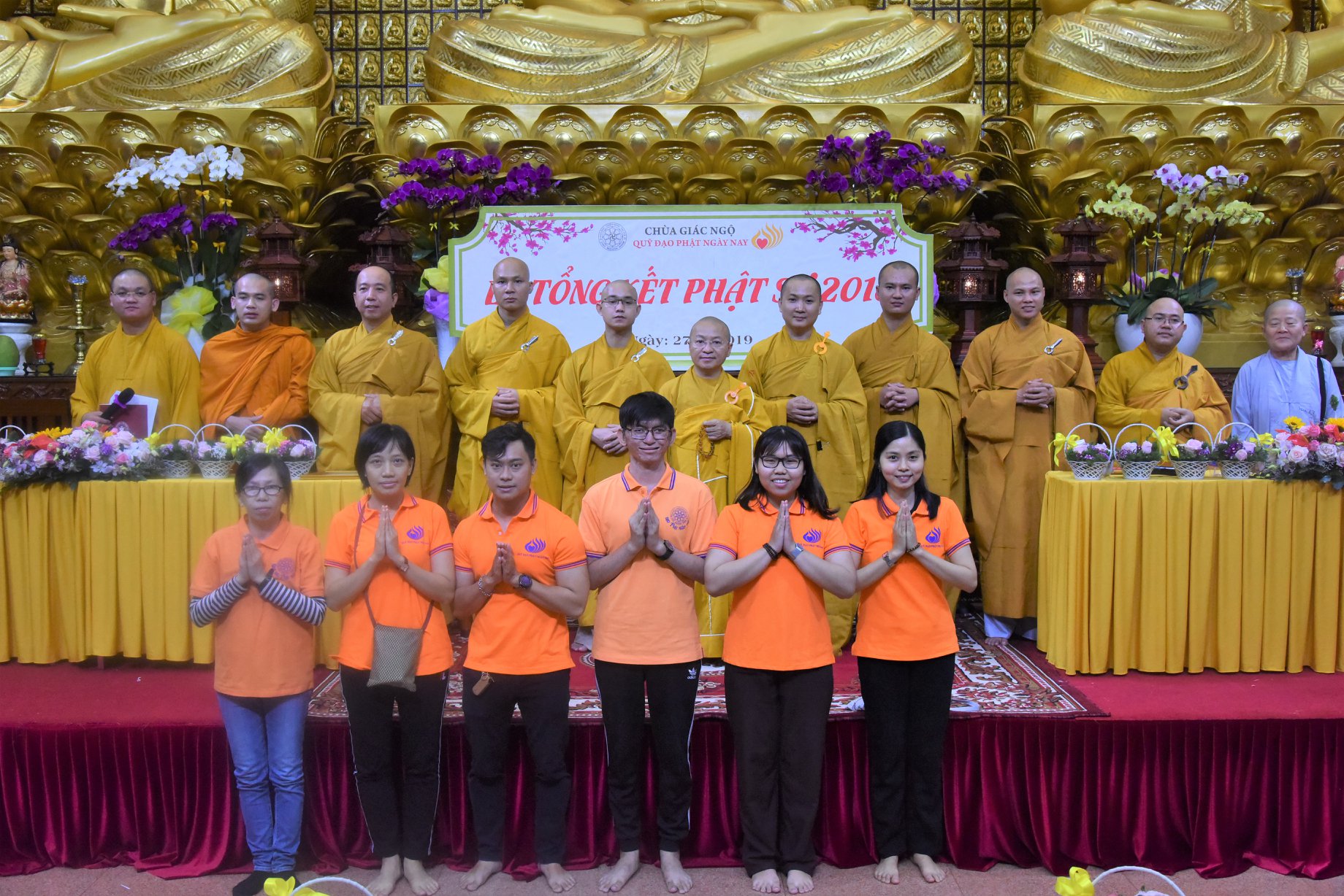 TỔNG KẾT PHẬT SỰ NĂM 2018  CHÙA GIÁC NGỘ VÀ TỔNG KẾT CHẶNG ĐƯỜNG 05 NĂM HOẠT ĐỘNG CỦA QUỸ ĐẠO PHẬT NGÀY NAY